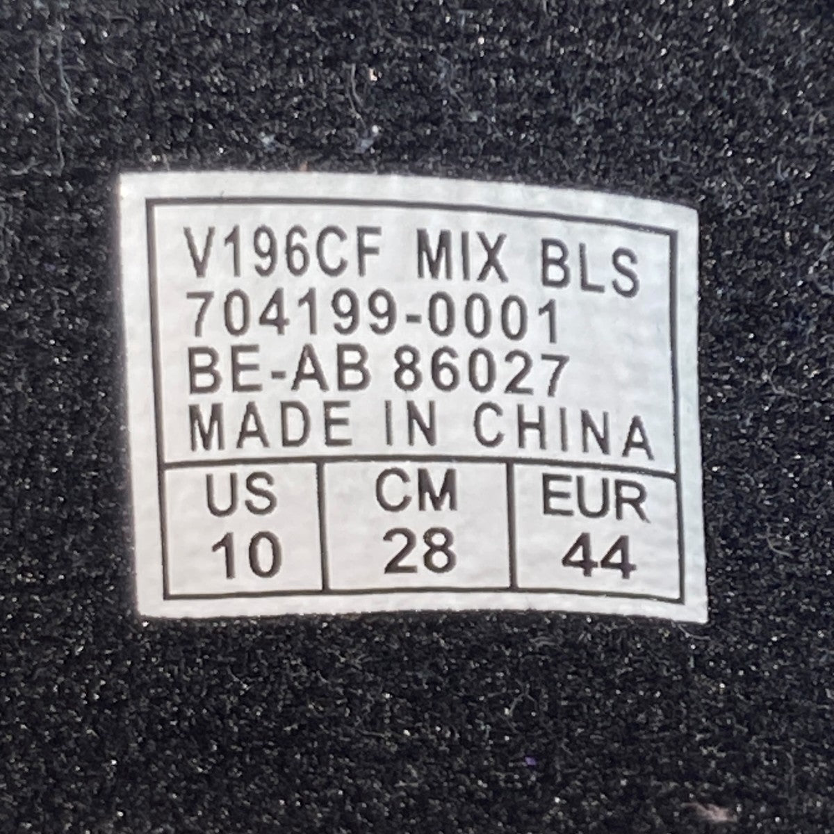 V196CF MIX BLSタッセルローファー