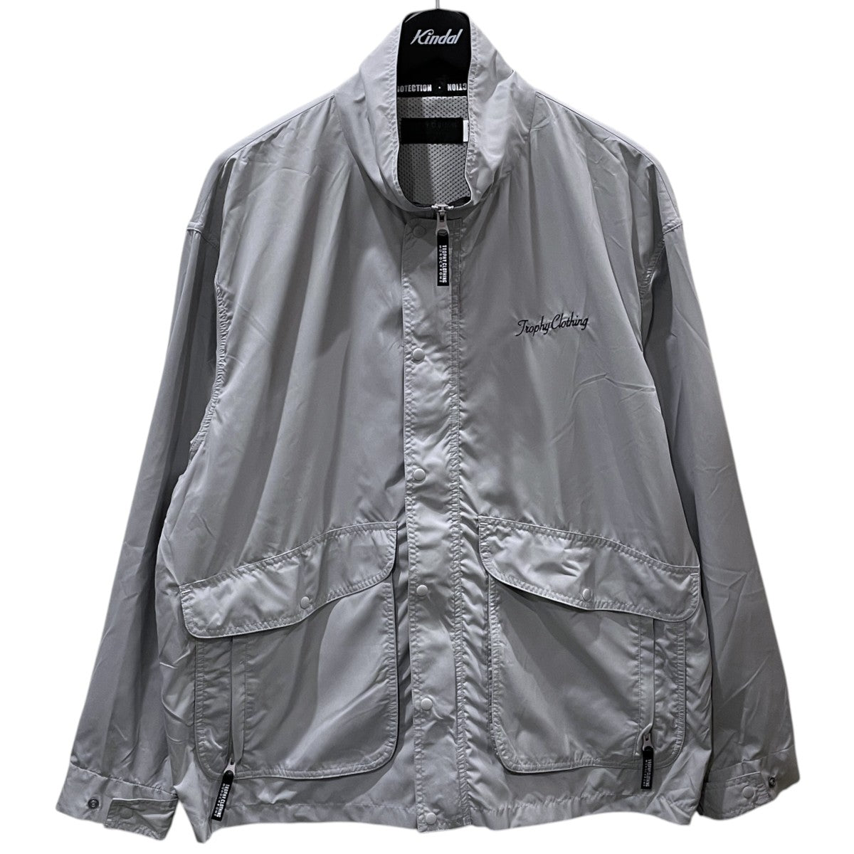 26SS ジップアップジャケット MONOCHROME Windy Jacket モノクロームウィンディージャケット TRMN-505