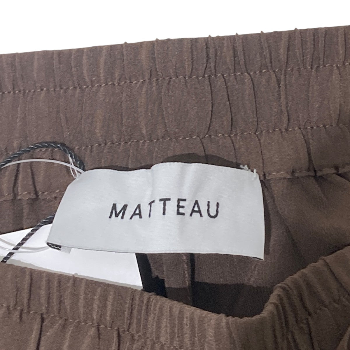 MATTEAU Drawstring Trouserイージーパンツ25-030-510-0011-1-0 古着・中古-6枚目のアイテム画像