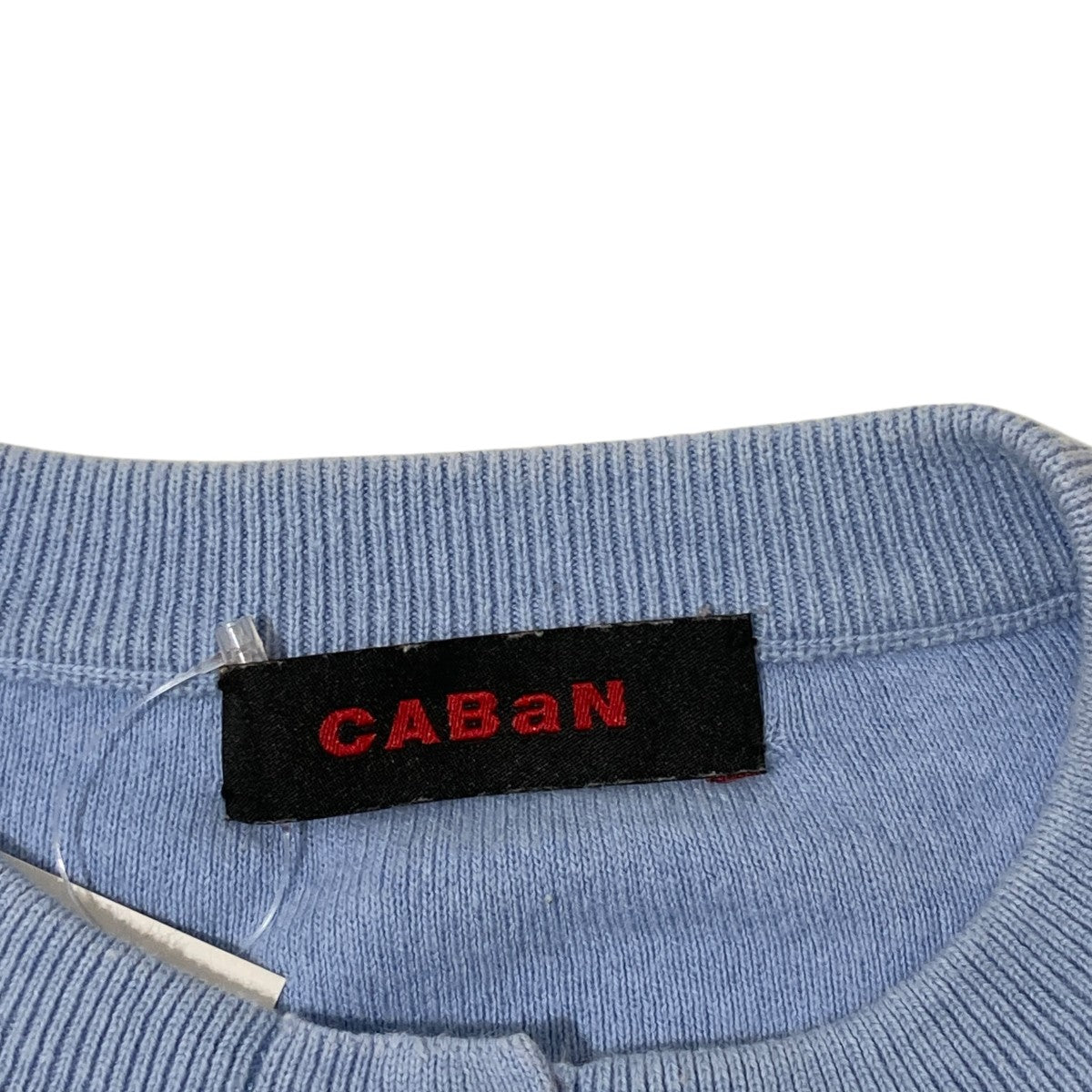 CABaN コットンカシミヤ クルーネックカーディガンカーディガン39-02-34-02001 古着・中古-5枚目のアイテム画像