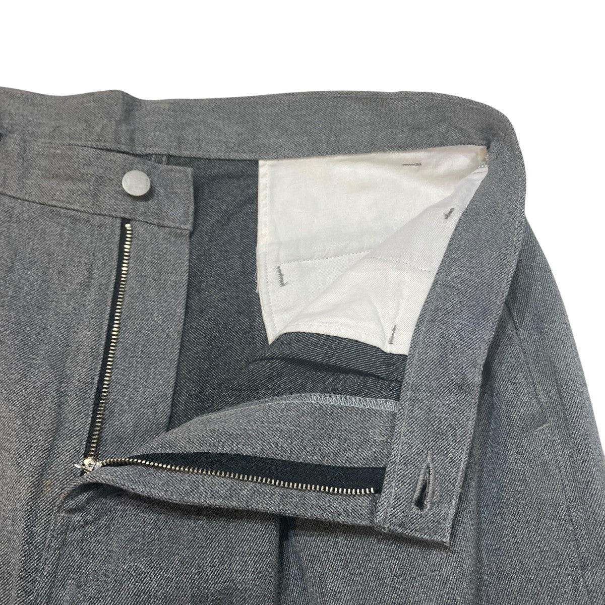 Colorfast Denim 2 Tuck PantsワイドパンツGM201-40095B