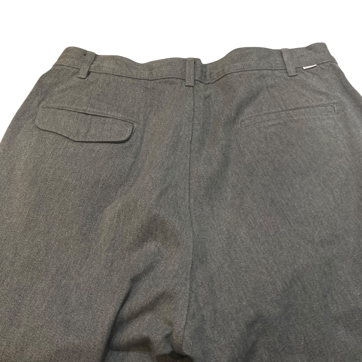 Colorfast Denim 2 Tuck PantsワイドパンツGM201-40095B
