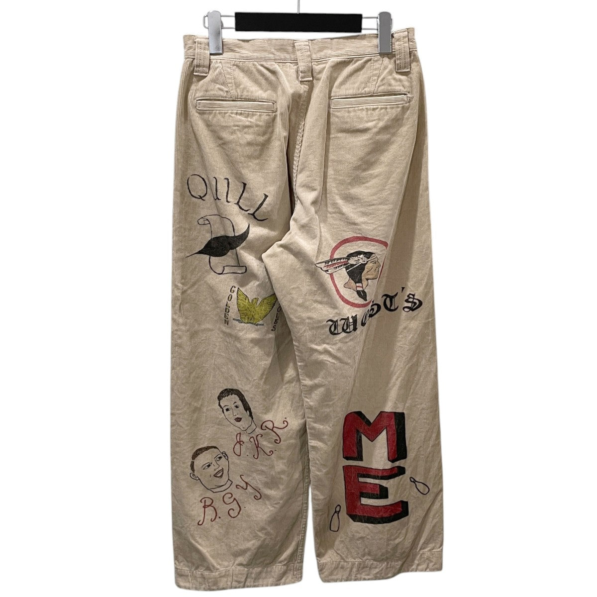 23AW コーデュロイパンツ MEMORIAL TROUSERS メモリアルトラウザーズ 23FWGAYD01