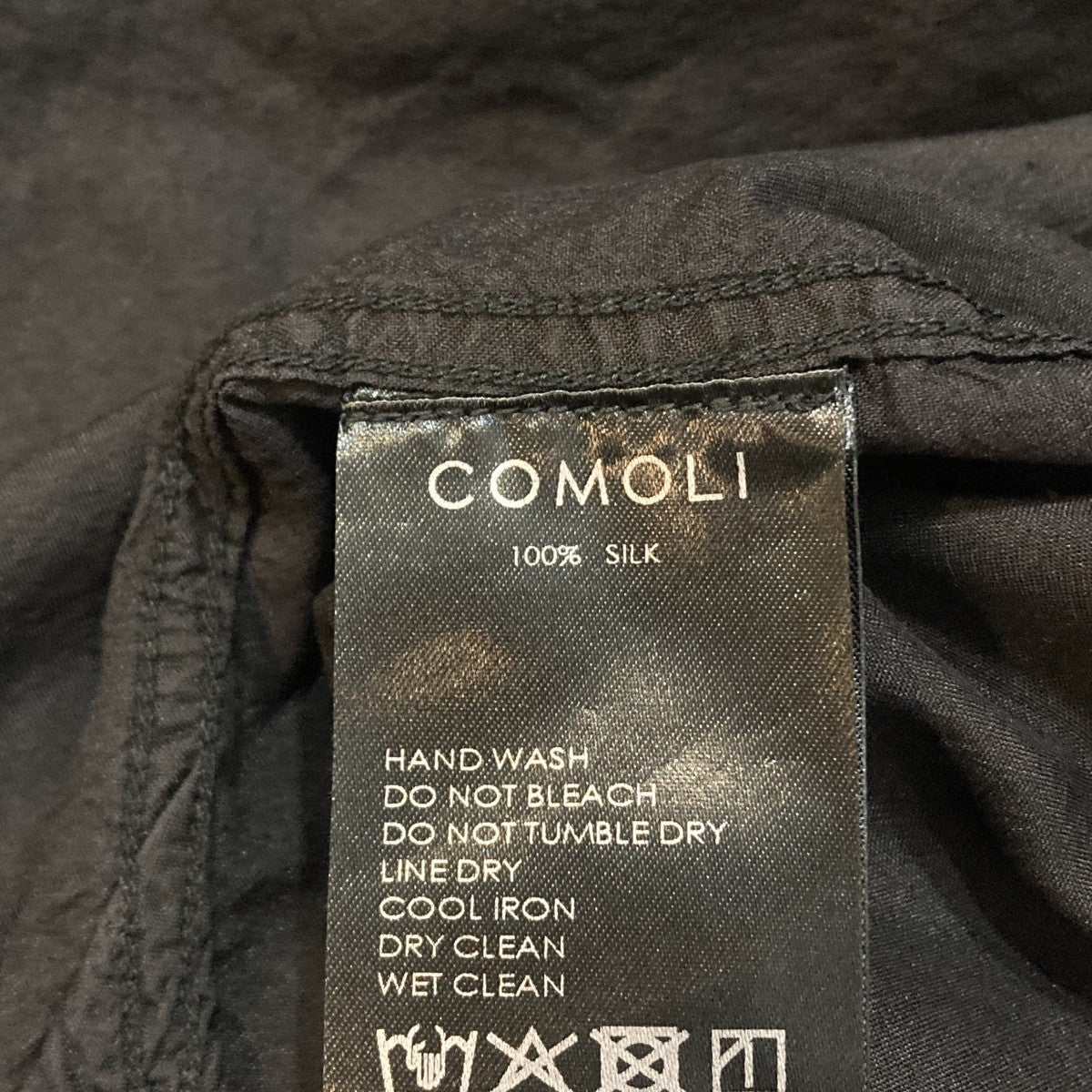 シルク製品染 シャツ長袖シャツB01-02014
