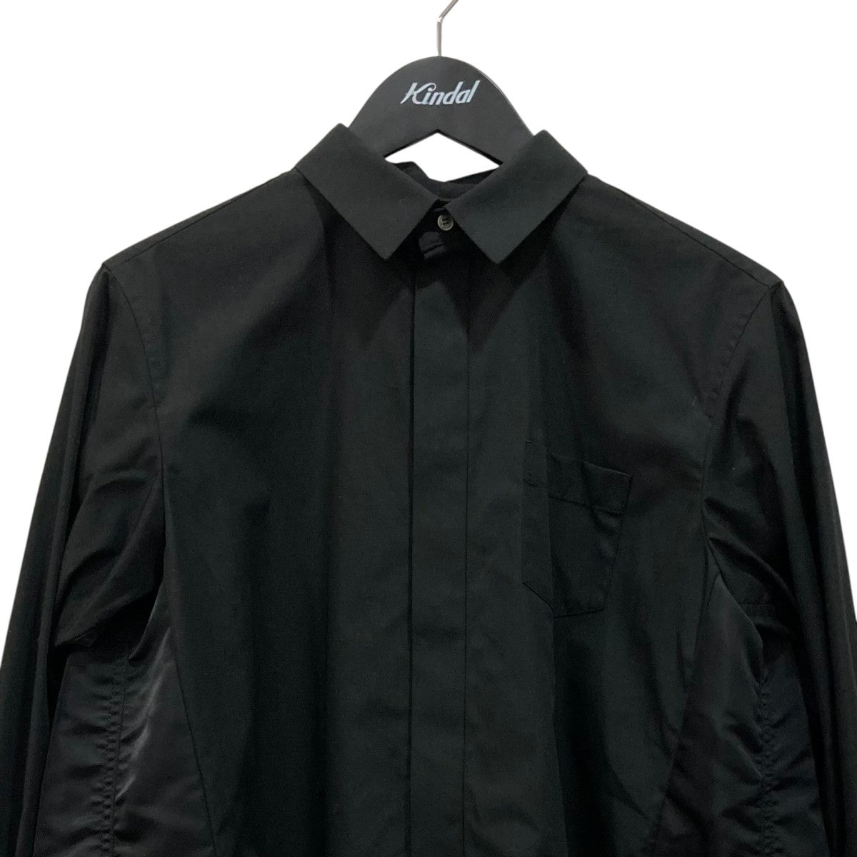 Cotton Poplin x Nylon Twill Shirt長袖シャツSCW364