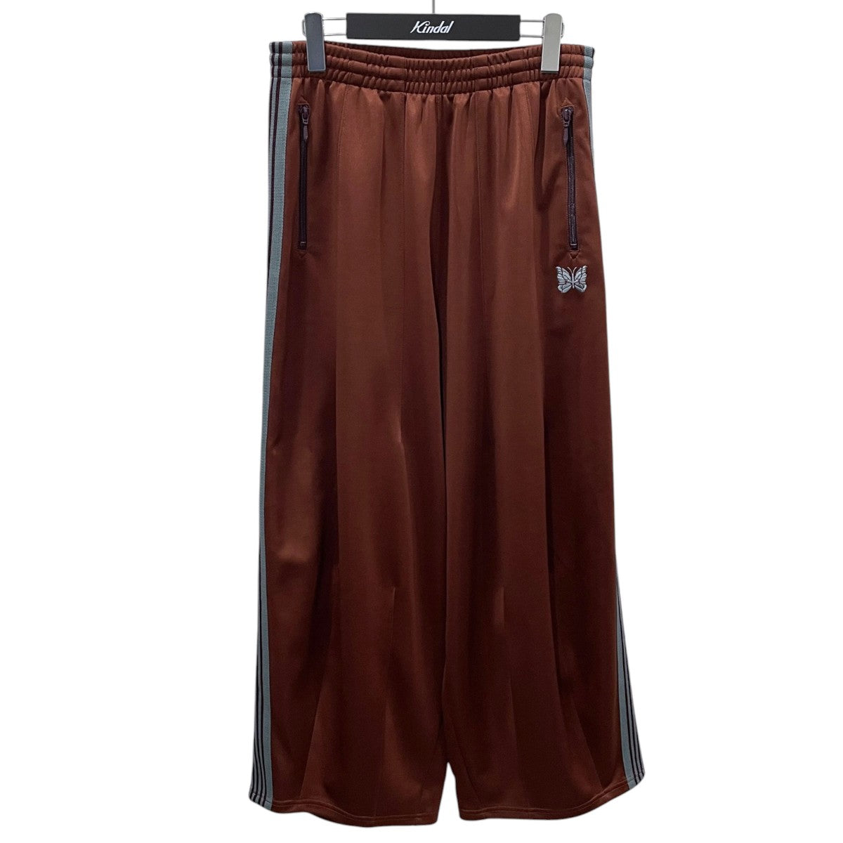 Needles 26SS ワイドイージーパンツ H．D． Track Pant - Poly Smooth ヒザデル トラックパンツ - ポリスムース SX410 古着・中古-1枚目のアイテム画像