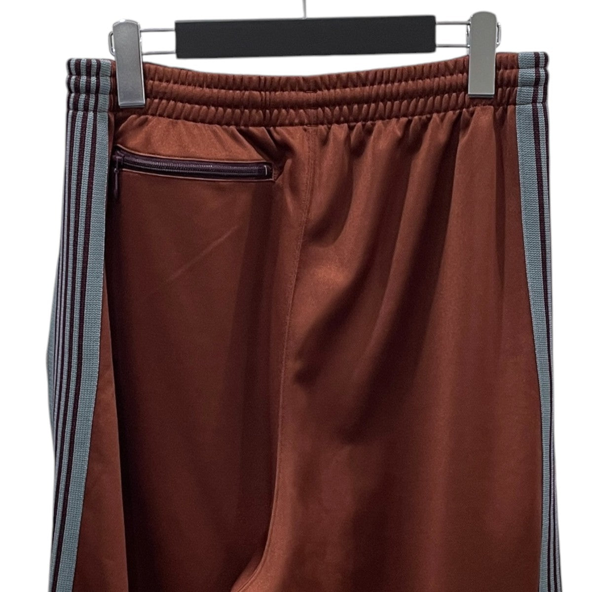 Needles 26SS ワイドイージーパンツ H．D． Track Pant - Poly Smooth ヒザデル トラックパンツ - ポリスムース SX410 古着・中古-4枚目のアイテム画像