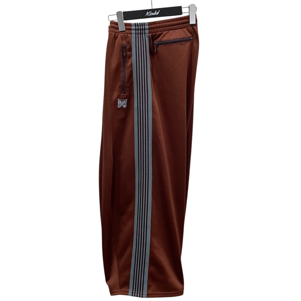 Needles 26SS ワイドイージーパンツ H．D． Track Pant - Poly Smooth ヒザデル トラックパンツ - ポリスムース SX410 古着・中古-5枚目のアイテム画像