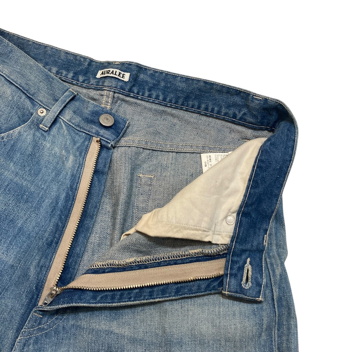 SELVEDGE FADED LIGHT DENIM PANTSデニムパンツA25SP02DE