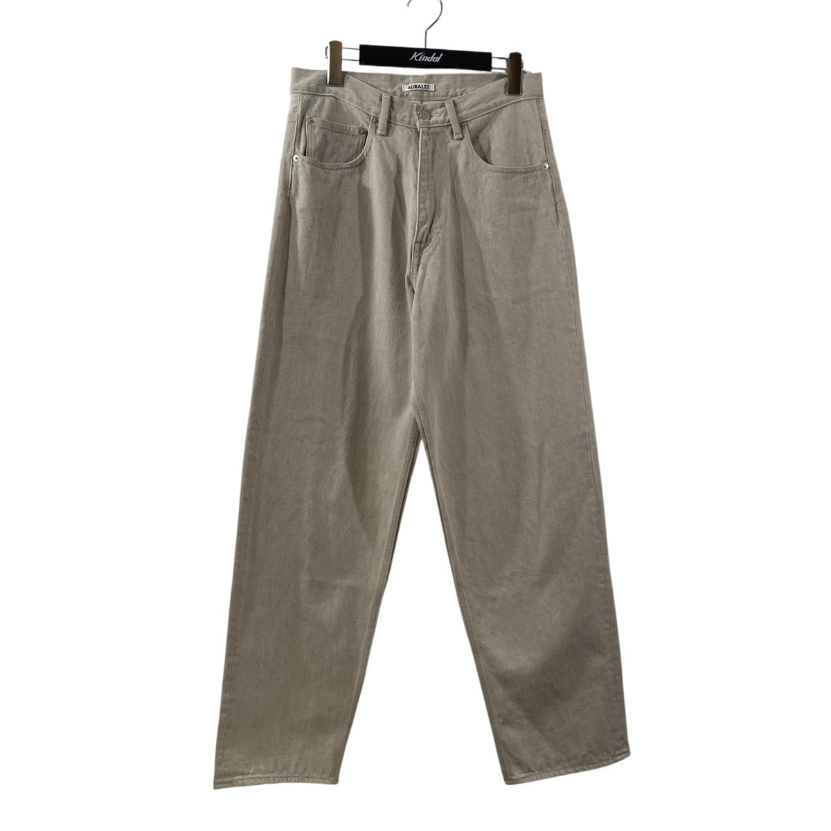 26SSFADED HARD TWIST BROWN DENIM WIDE PANTSパンツA26SP02BD