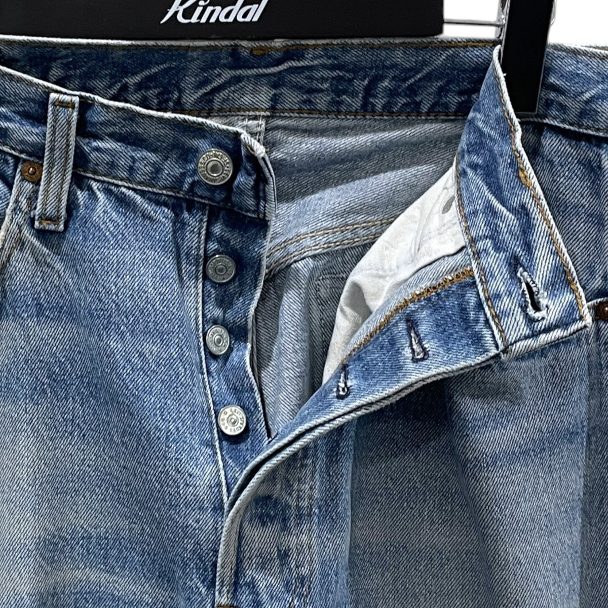 LEVI’S 501 デニムパンツ スモールe ボタン裏524 007055 古着・中古-3枚目のアイテム画像