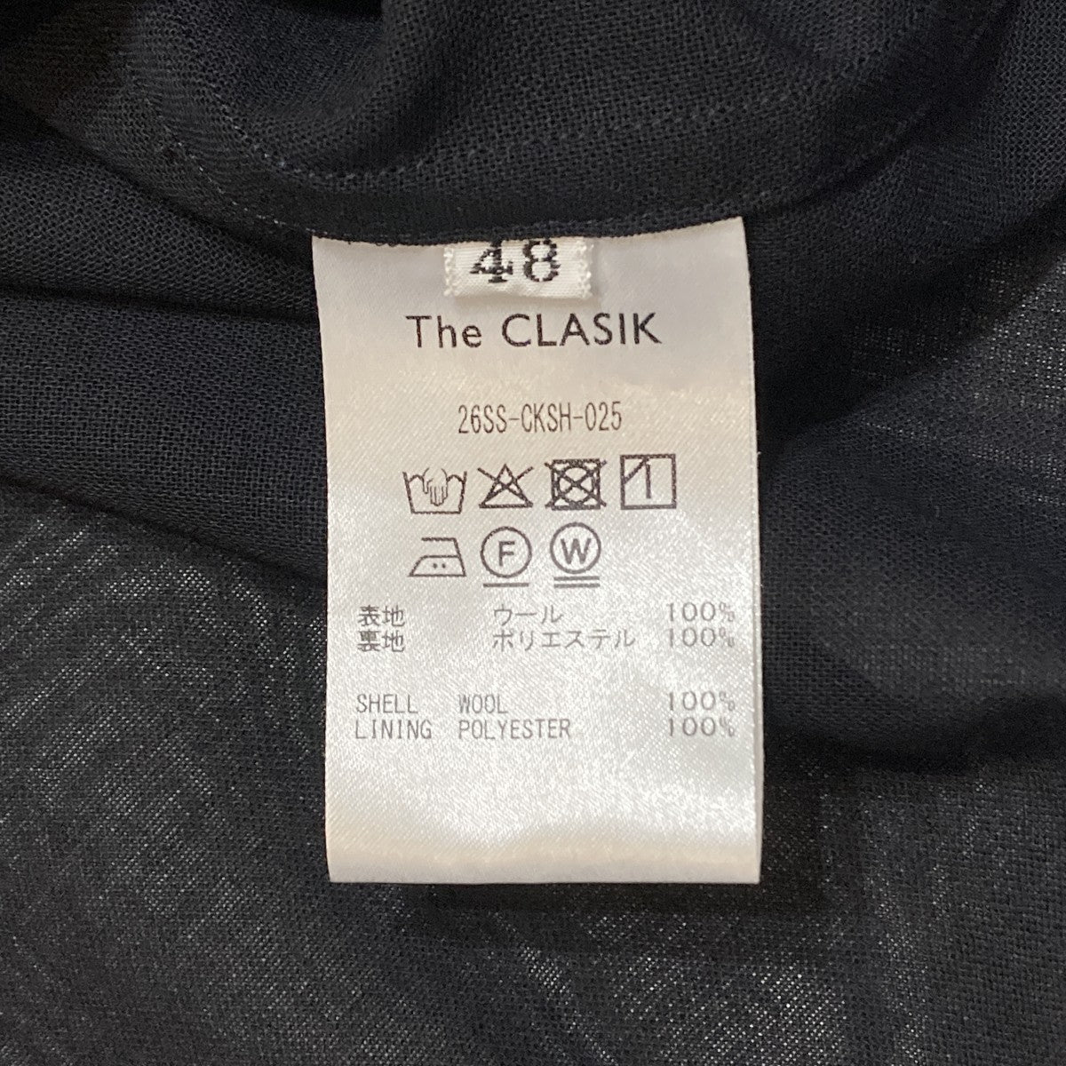 ブレザー シャツ長袖シャツ26SS-CKSH-025