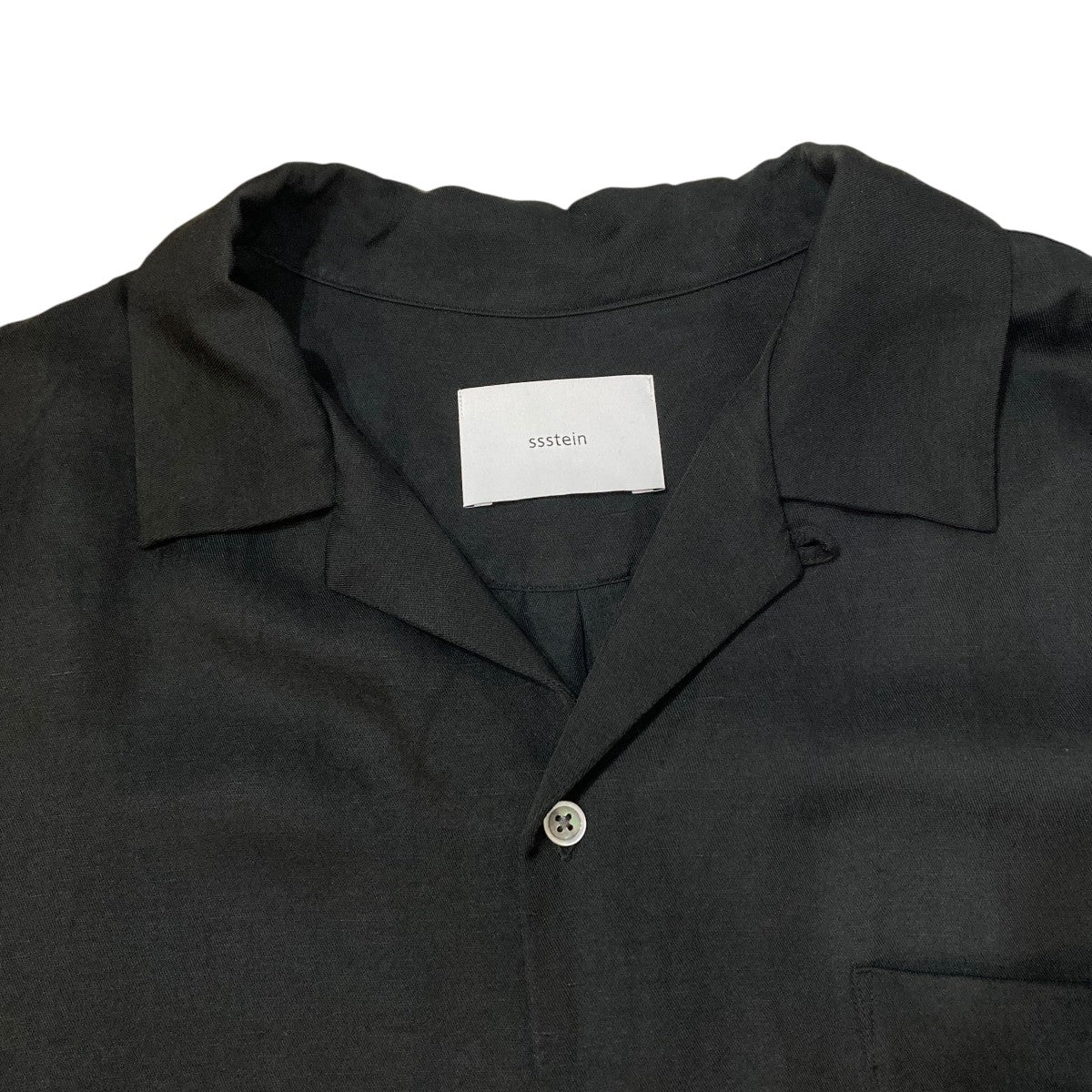 VIS LI BRIGHT TWILL OPEN COLLAR SS SHIRT半袖シャツST.1463