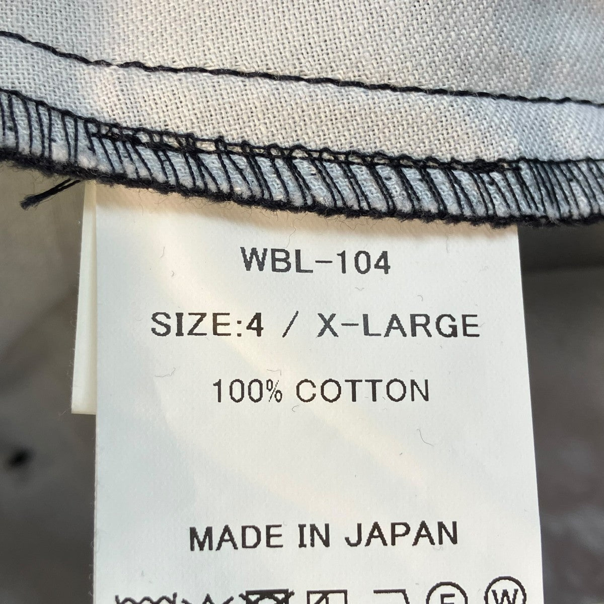 BASE PANTパンツWBL-104