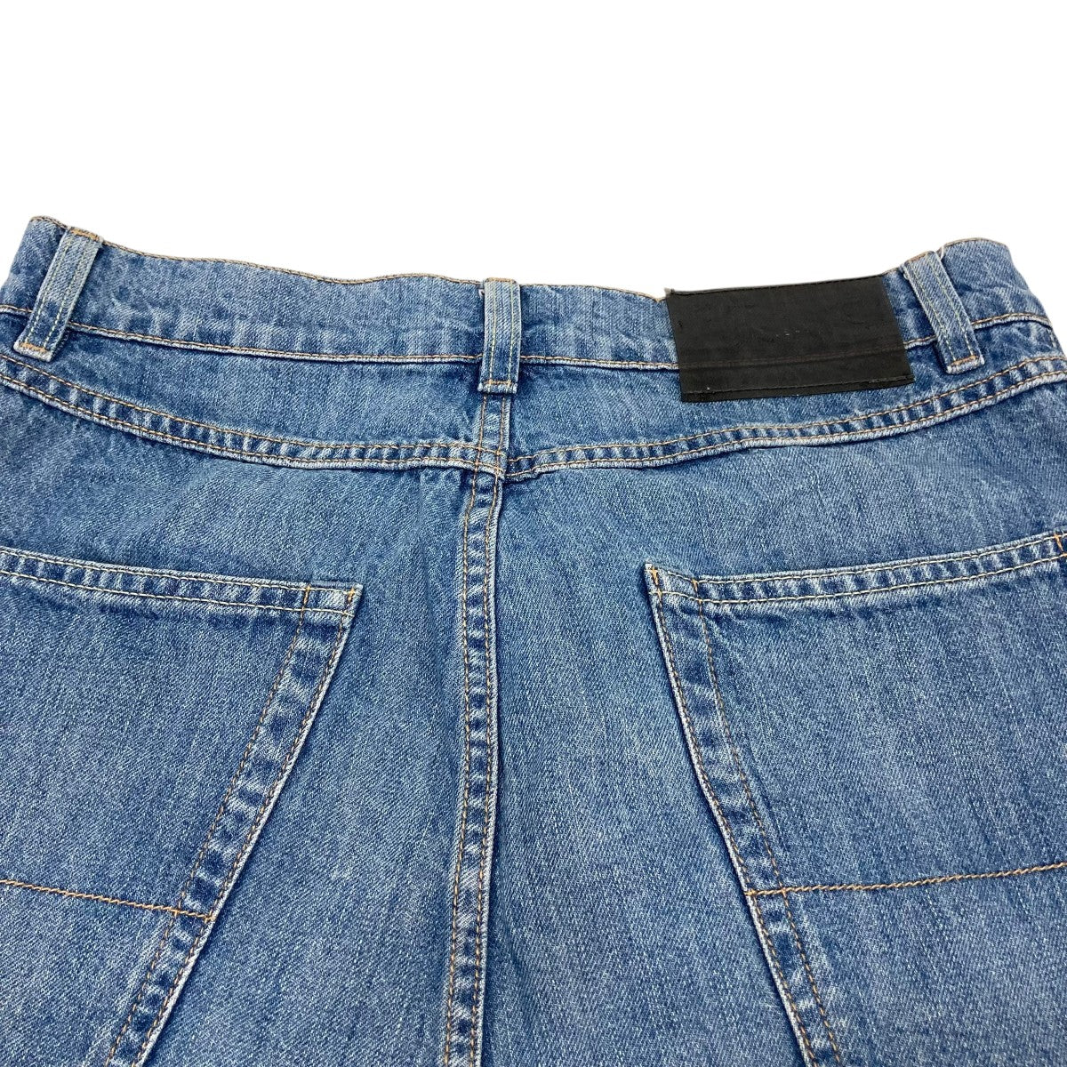 OUR LEGACY COVER SKIRTデニムショートスカートW2234WM 古着・中古-4枚目のアイテム画像