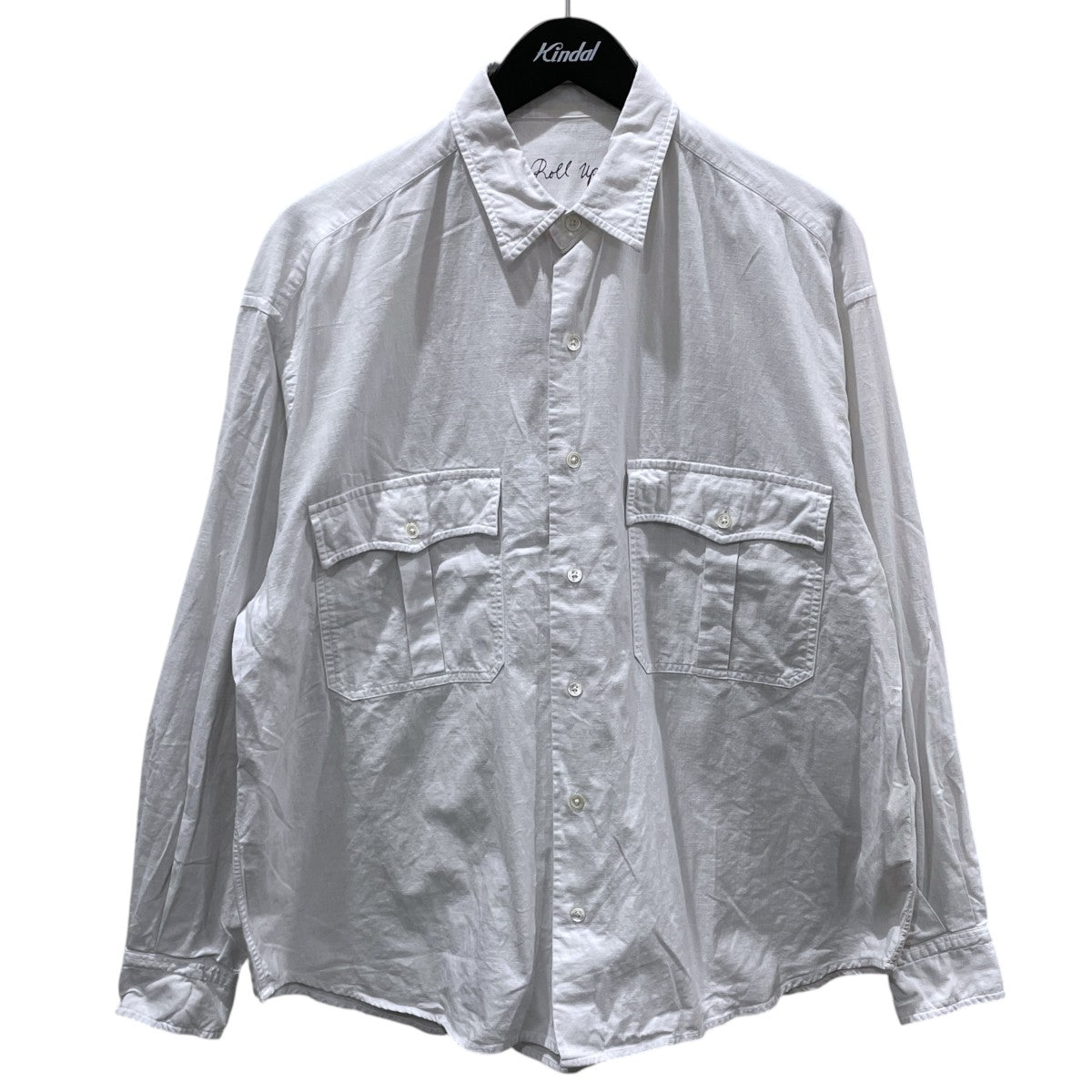 長袖シャツ ROLL UP SHIRT ロールアップシャツ