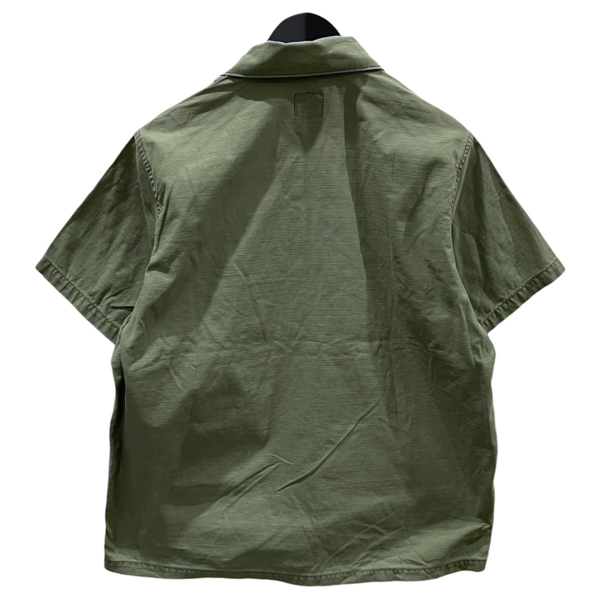 23SS ミリタリー半袖シャツ S／S Fatigue Shirt - Backsateen ショートスリーブファティーグシャツ - バックサテン MR232