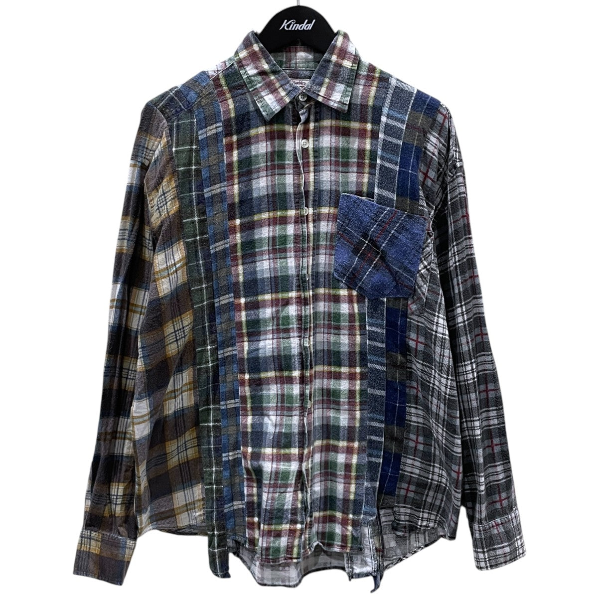 リメイクシャツ Flannel Shirt - 7 Cuts Shirt フランネルシャツ 7カッツシャツ GL290