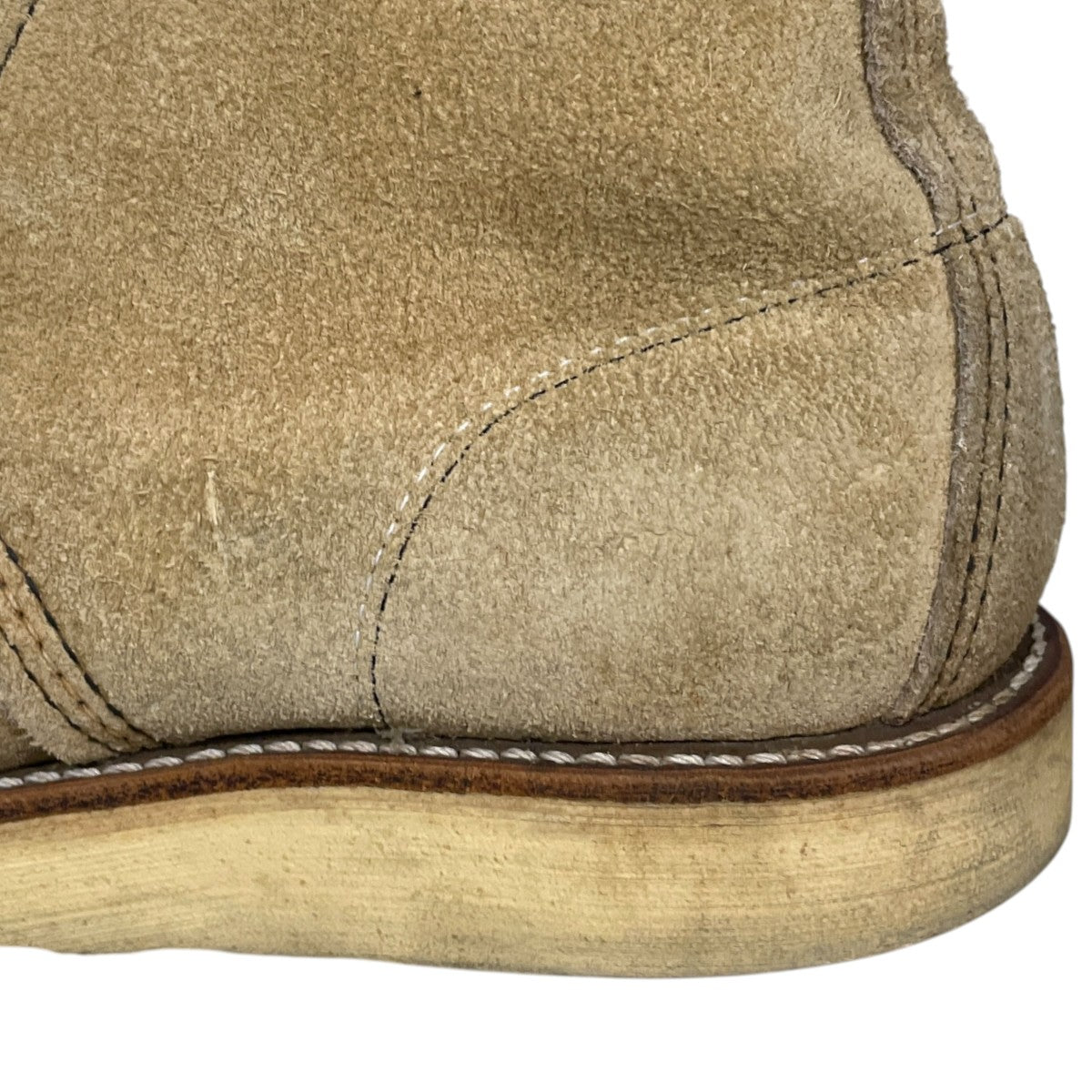 RED WING(レッドウィング) 90s モックトゥブーツ 刺繍羽タグ ベージュ