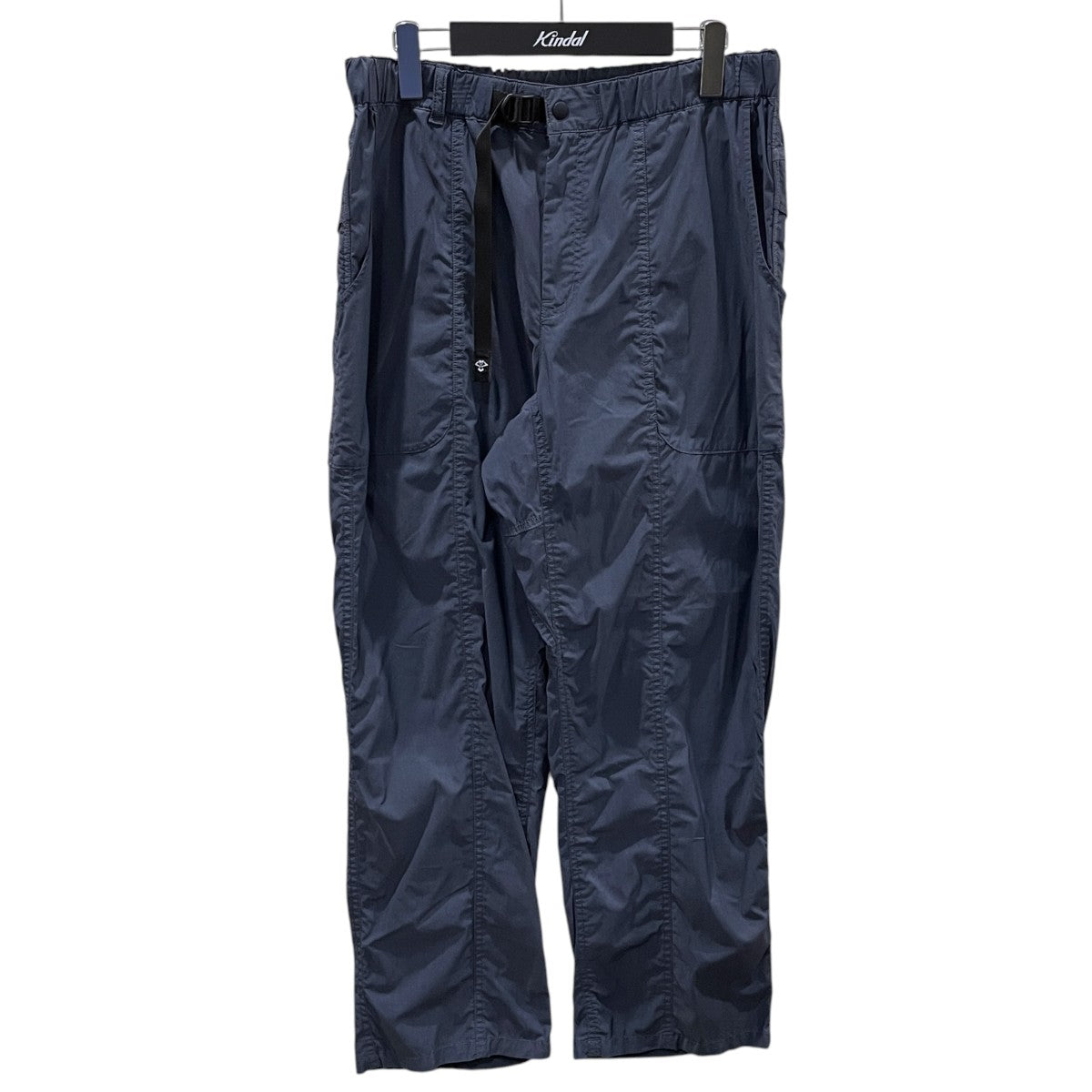 23SS コットンナイロンストレッチウェザークロス ガーメントピグメントダイ イージーパンツ STONE PANT ストーンパンツ SM61MB005