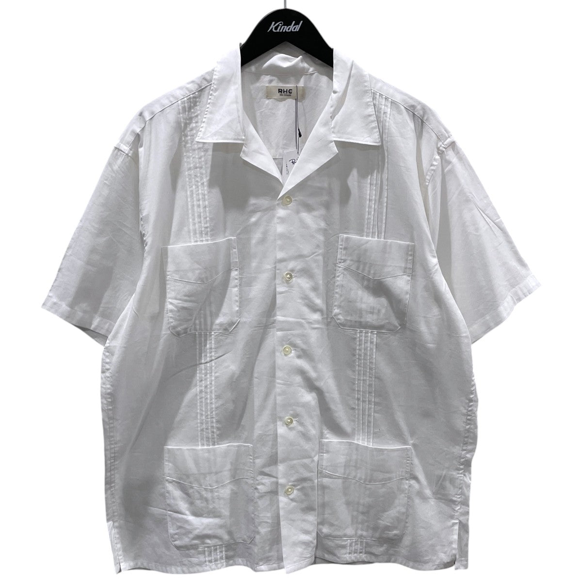 26SS オープンカラー半袖シャツ Ecovero Cuba Shirt エコベロ キューバシャツ 4320700222
