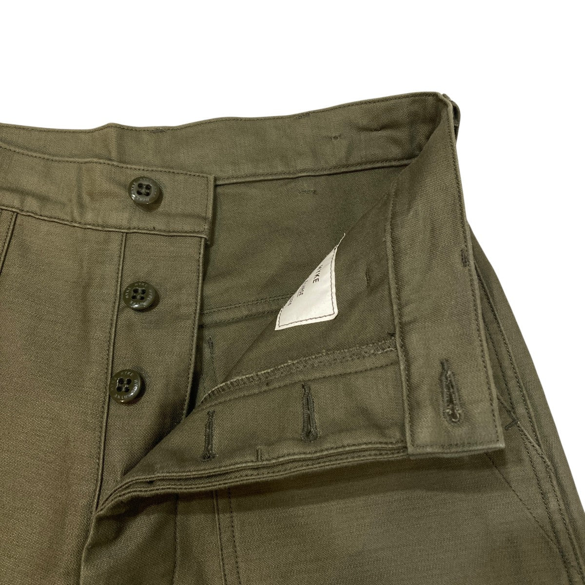 BACK SATIN BAKER PANTSベイカーパンツ221-13210