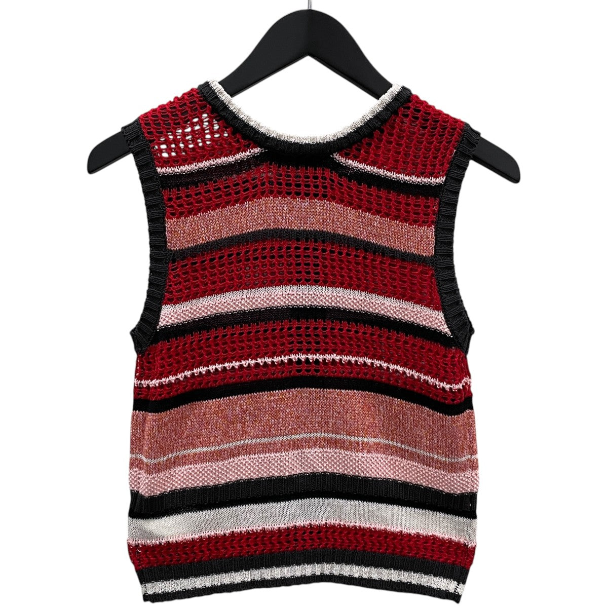 25SS ボーダー柄2WAYニットベスト 2way Multi Border Tank Top 2ウェイ マルチボーダータンクトップ 21251365707