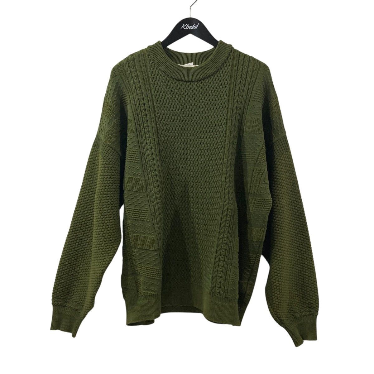 Arare Knit (MATCHA)長袖ニットYSK-22AW-KN03