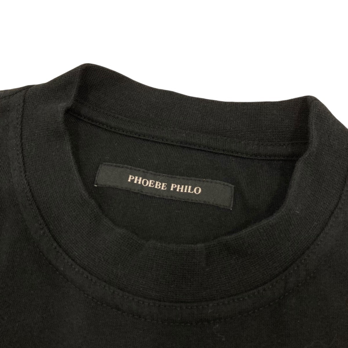 PHOEBE PHILO ノースリーブワンピースBT102 CO2448 900BK 古着・中古-5枚目のアイテム画像