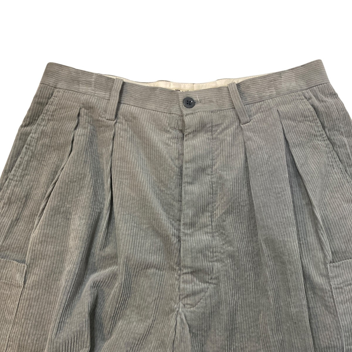 french corduroy cargo shortsコーデュロイハーフパンツ