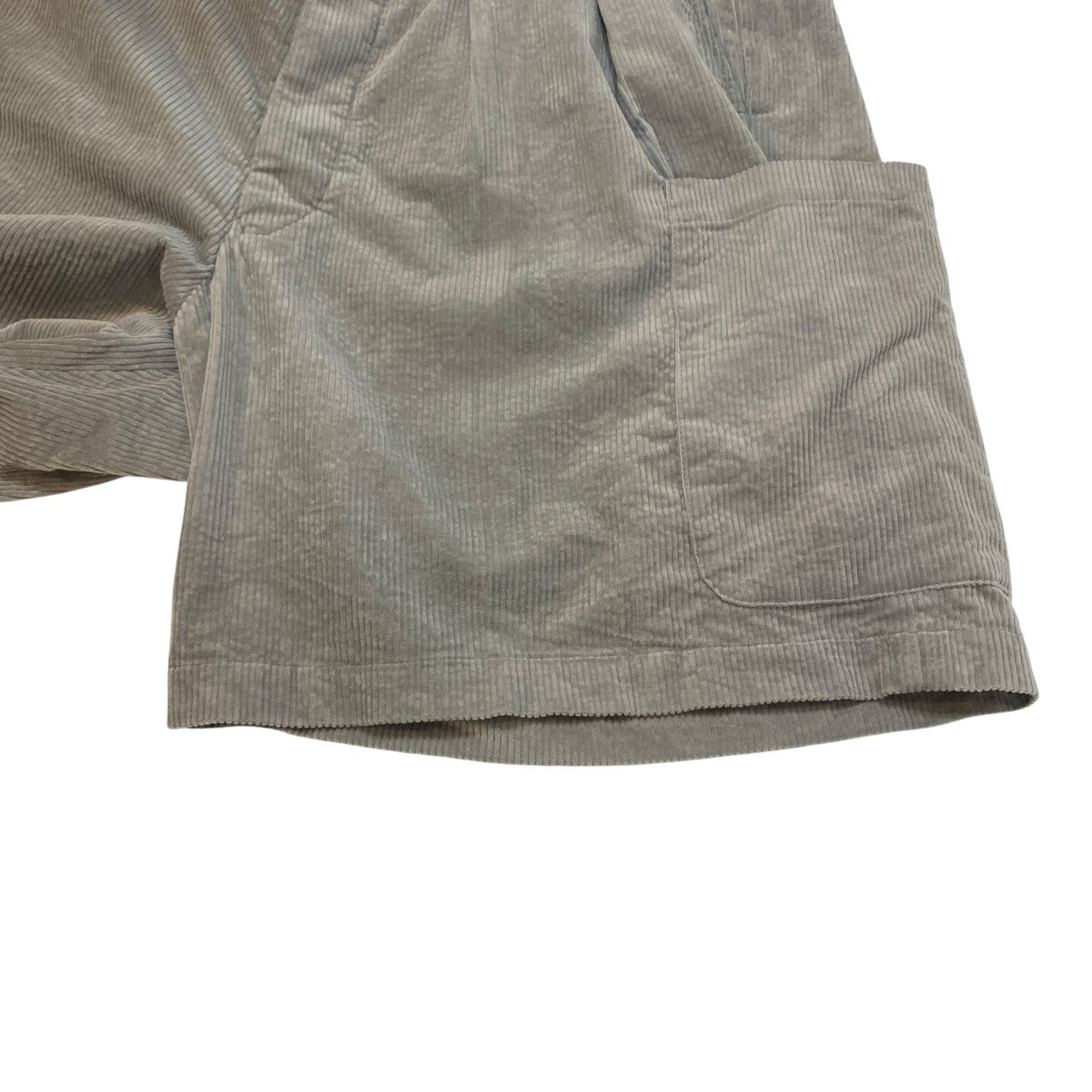 french corduroy cargo shortsコーデュロイハーフパンツ