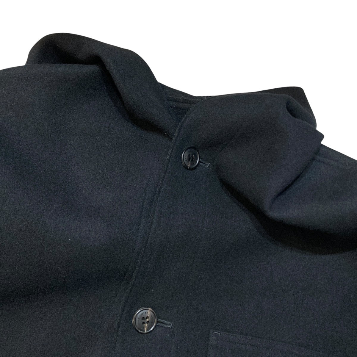 MELTON HOODED WORK COATメルトンフーデッドワークコート212-17322
