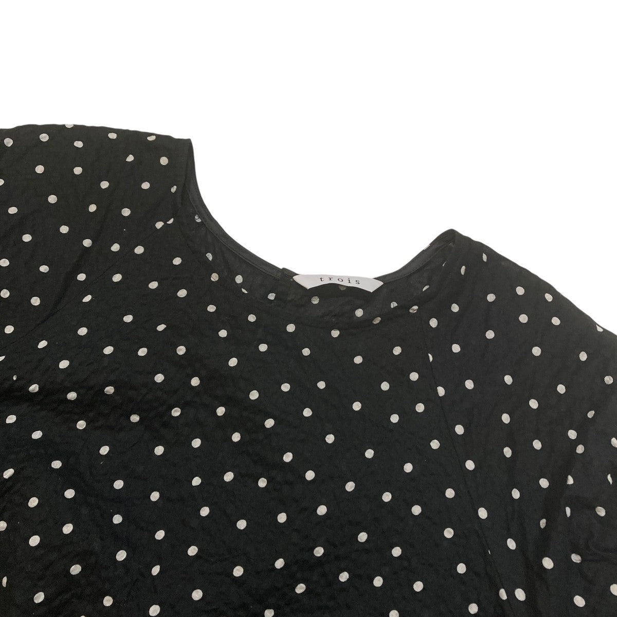 ドット半袖カットソーT231-81074