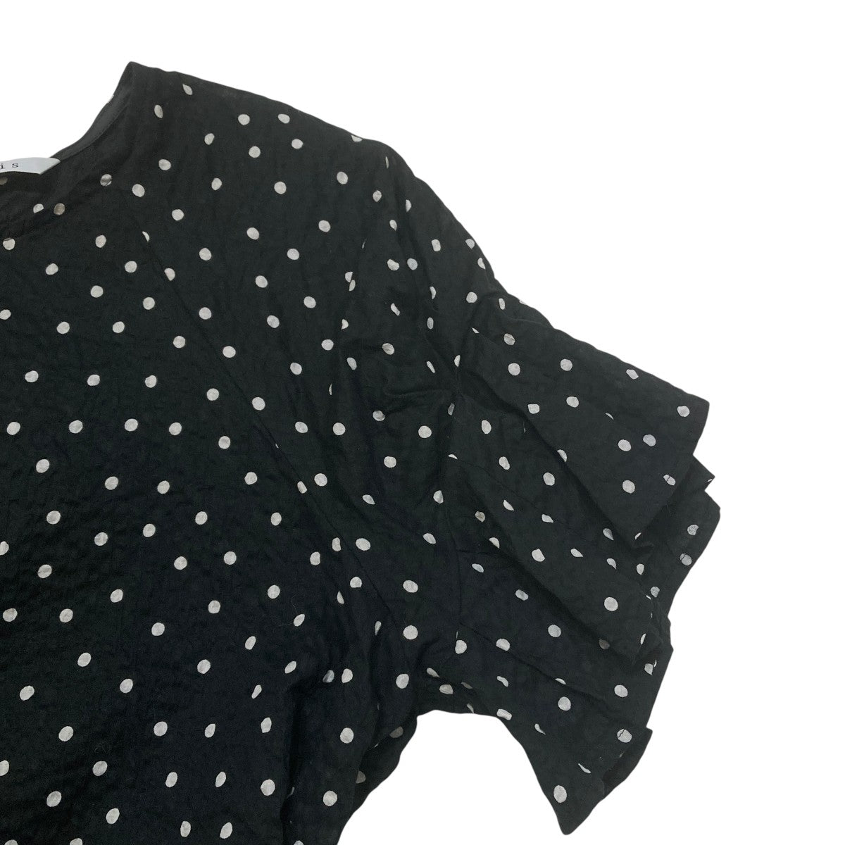 ドット半袖カットソーT231-81074