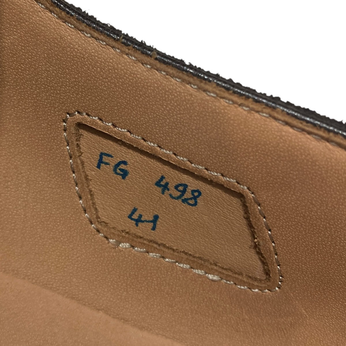 カーフスエードシングルモンクストラップシューズ FG498ドレスシューズFG498