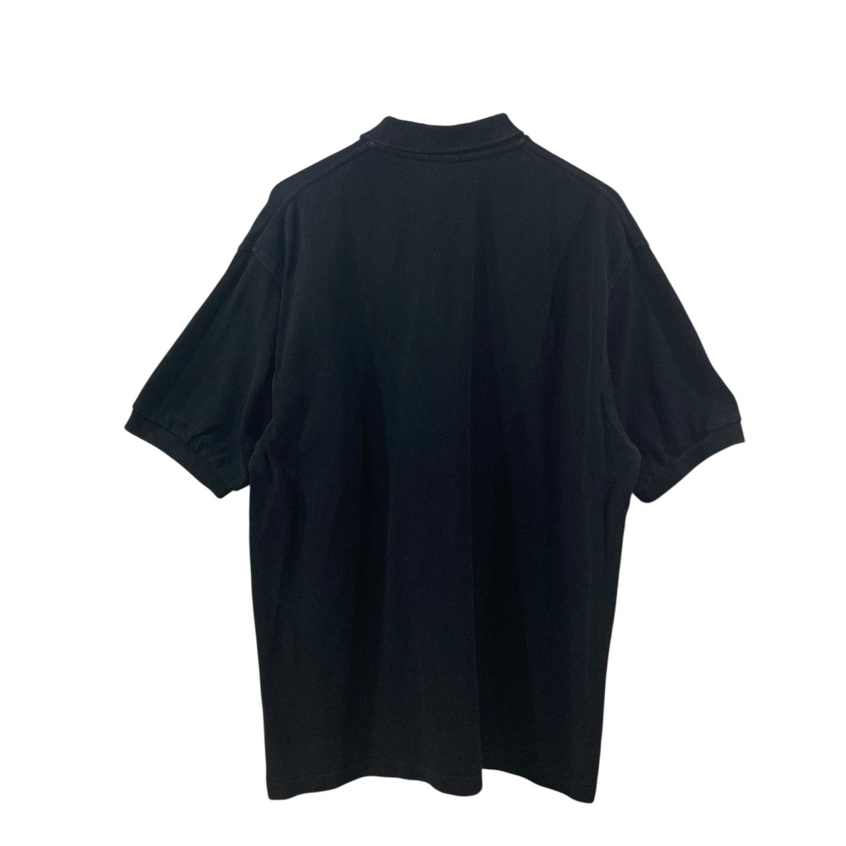 COMOLI(コモリ) 鹿の子 半袖ポロシャツ D01-05042 D01-05042 ブラック
