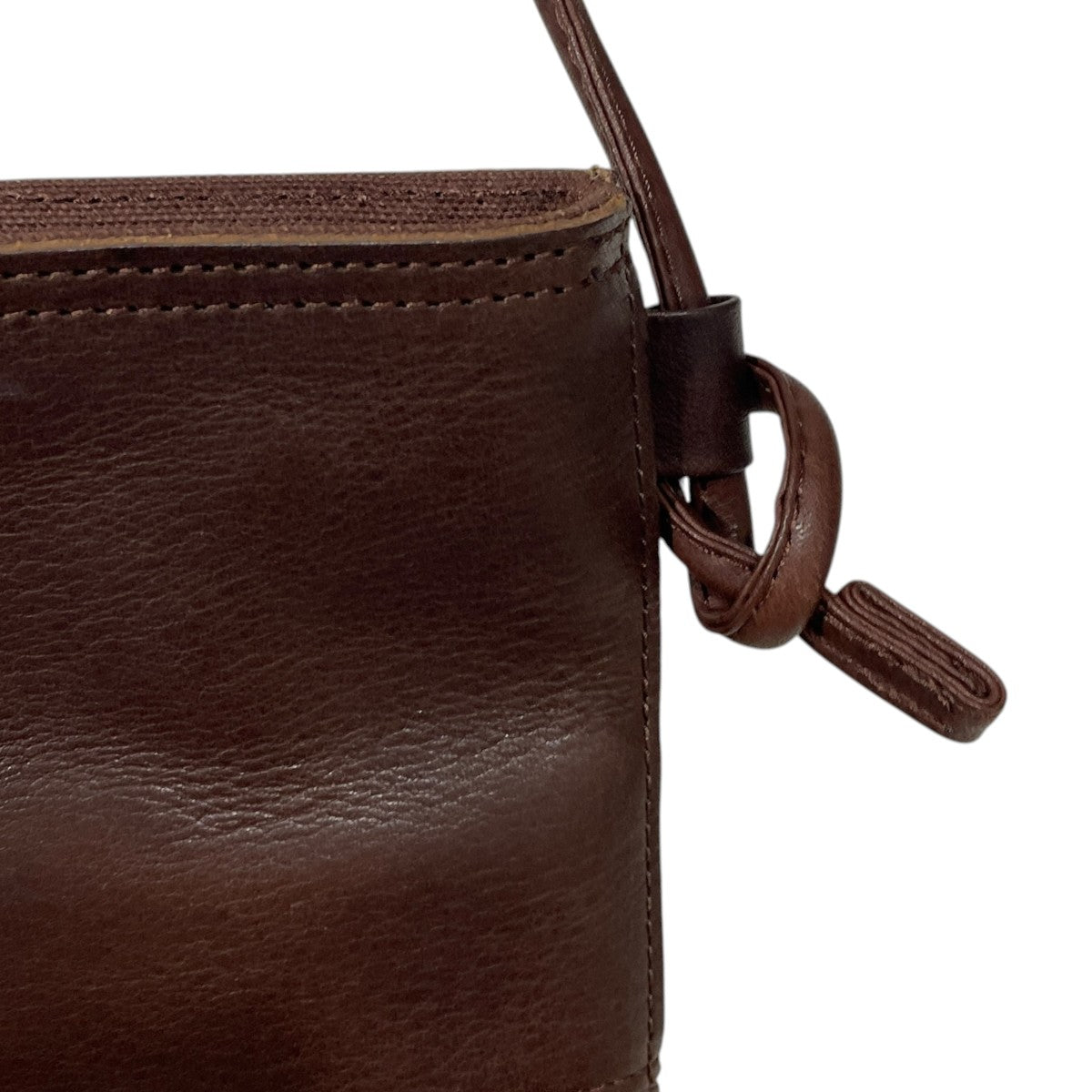 YES CRAFTS レザーポーチ SQUARE SACOCHE (M) スクエア サコッシュ(M) 古着・中古-4枚目のアイテム画像