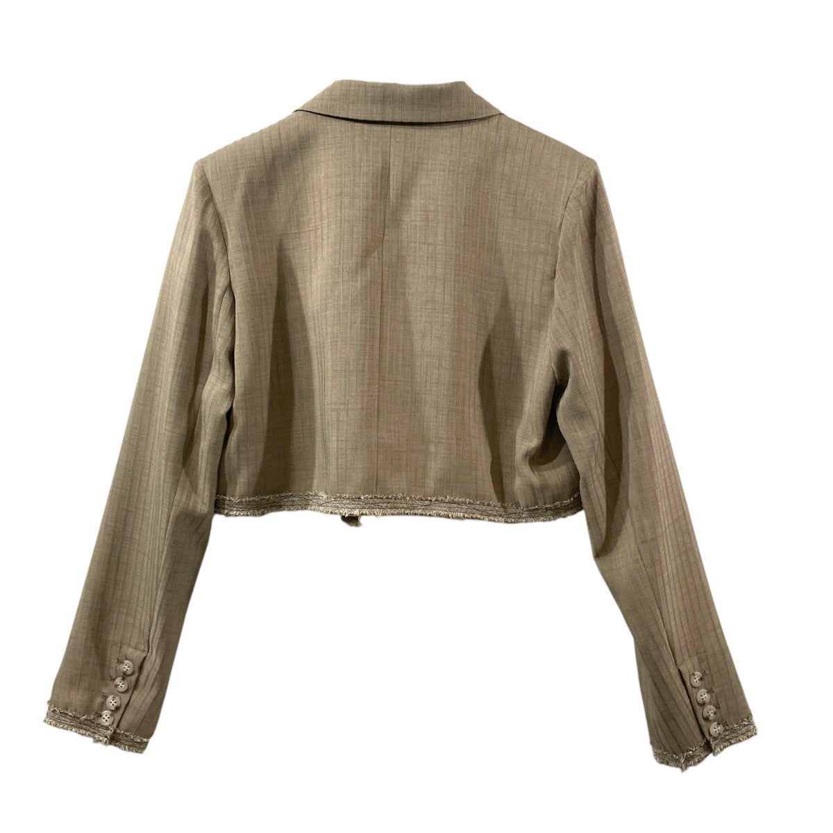 HEM DAMAGE SHORT JACKETショートジャケット02210660130
