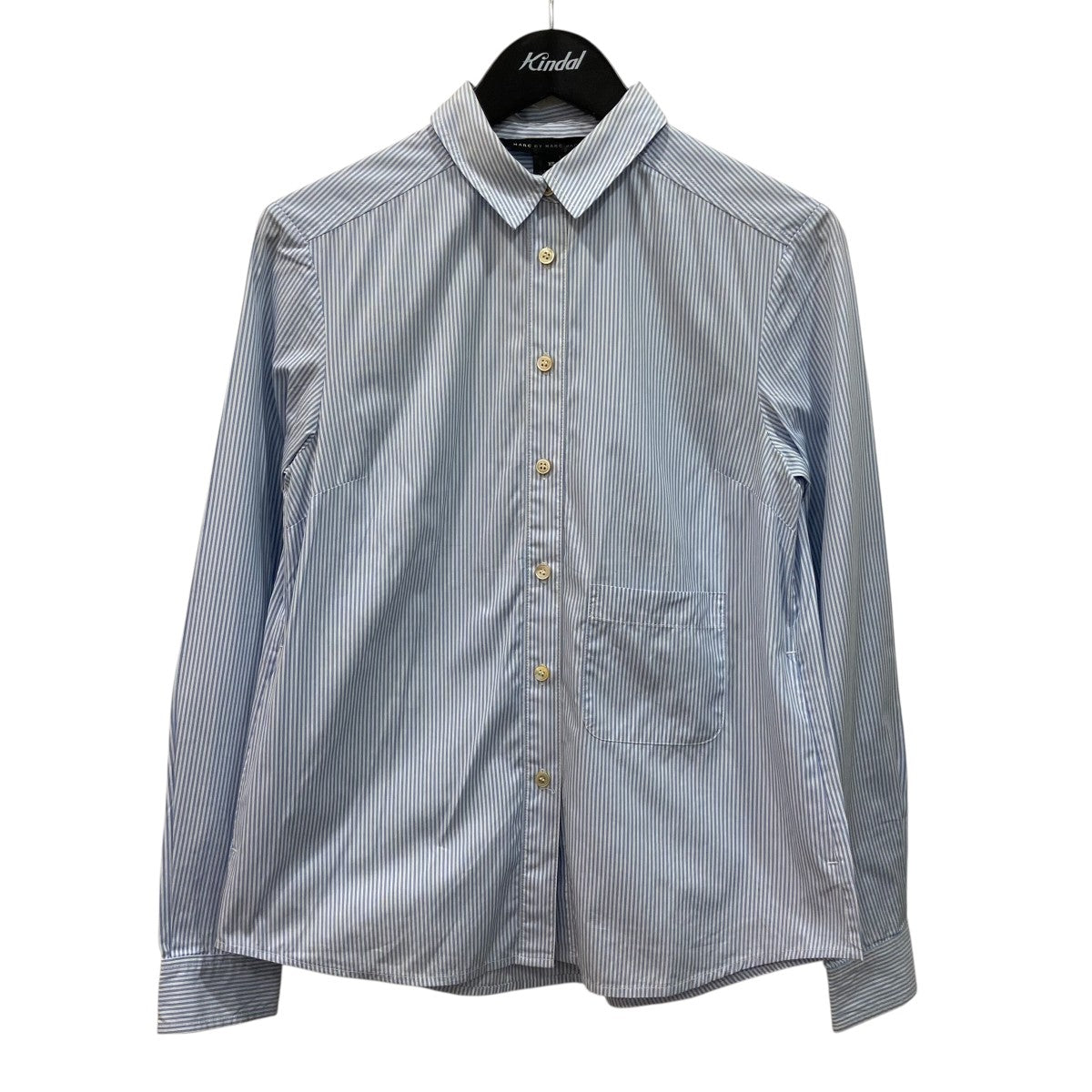 Marc by Marc Jacobs ストライプ長袖シャツ 古着・中古-1枚目のアイテム画像