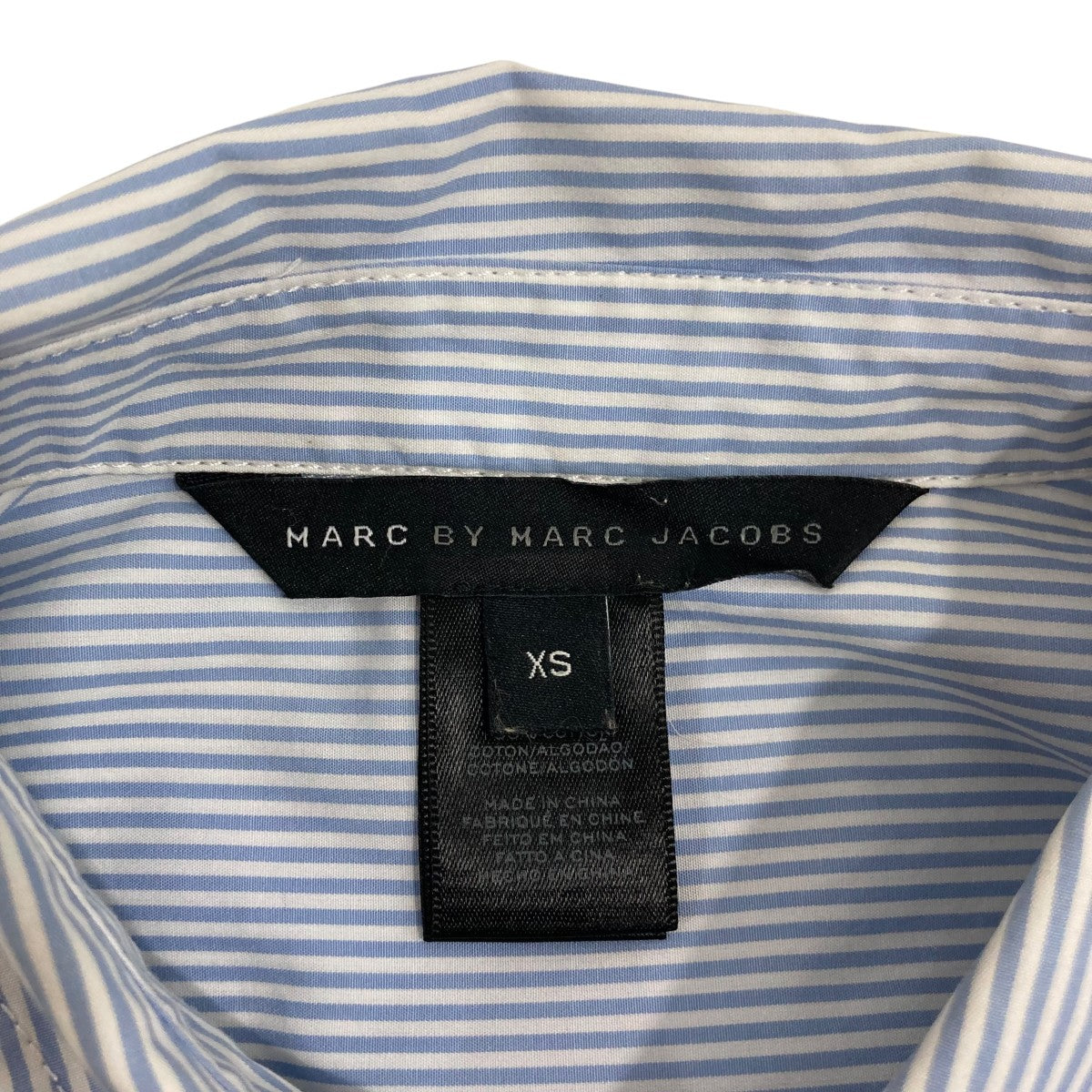 Marc by Marc Jacobs ストライプ長袖シャツ 古着・中古-9枚目のアイテム画像