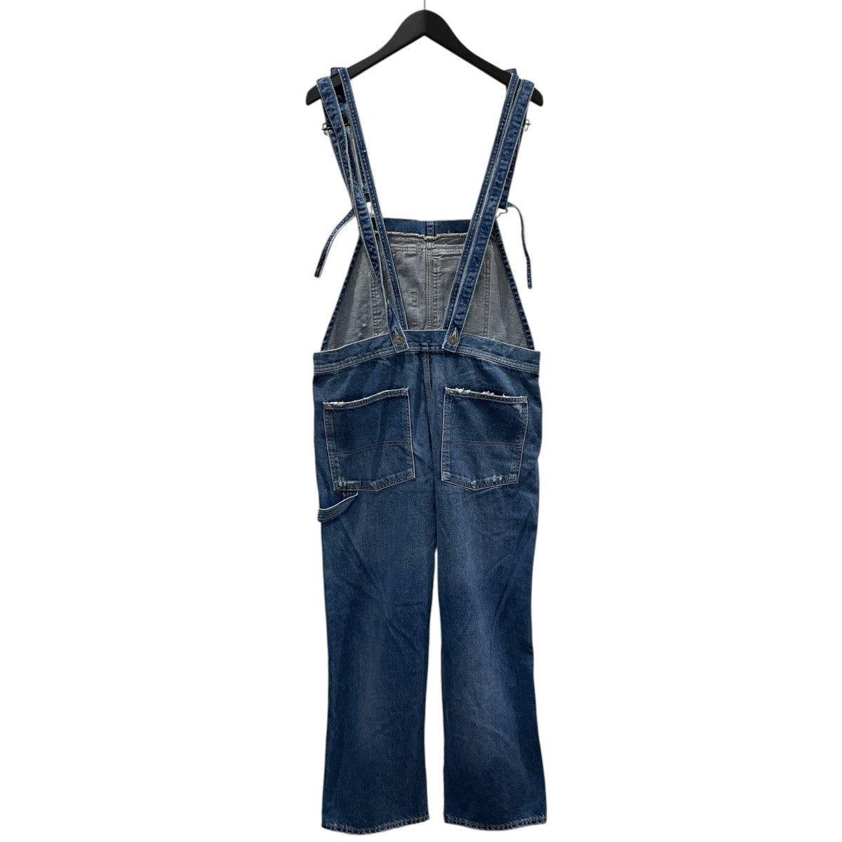 20SS ダメージ加工 デニムオーバーオール Denim OVER ALL 20040560002730