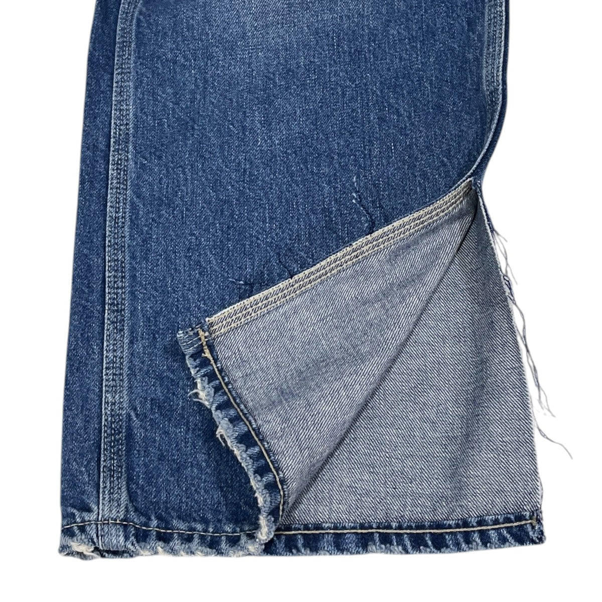 20SS ダメージ加工 デニムオーバーオール Denim OVER ALL 20040560002730