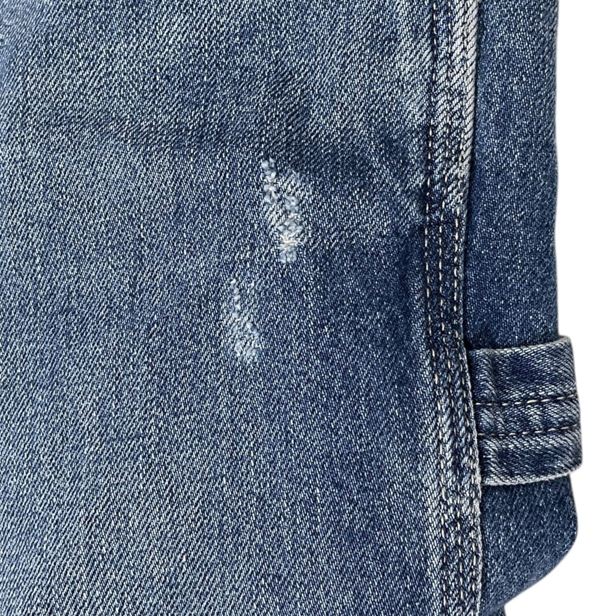 20SS ダメージ加工 デニムオーバーオール Denim OVER ALL 20040560002730