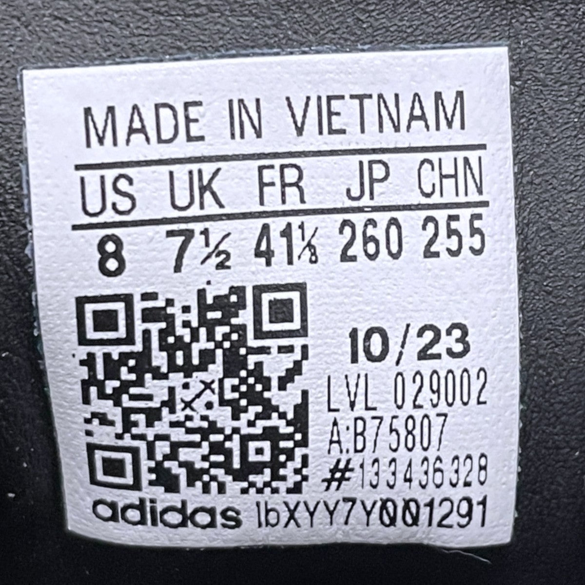 adidas スニーカー SAMBA OG サンバ オージー B75807 古着・中古-5枚目のアイテム画像