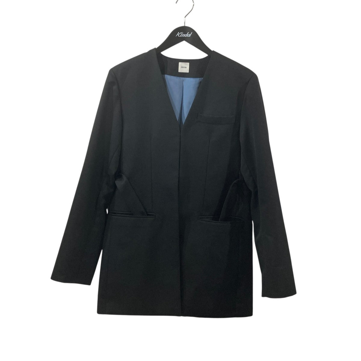 ノーカラージャケットDER24SS-JK-001