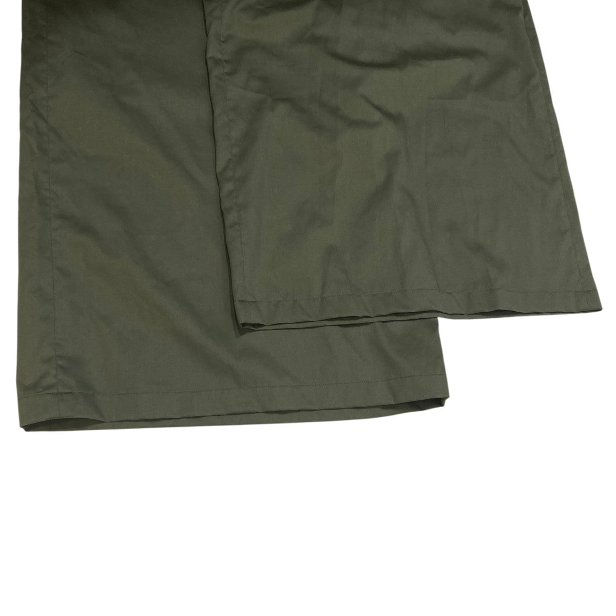Silicon Poplin Two Tuck Easy Wide PantsイージーパンツGL253-40185