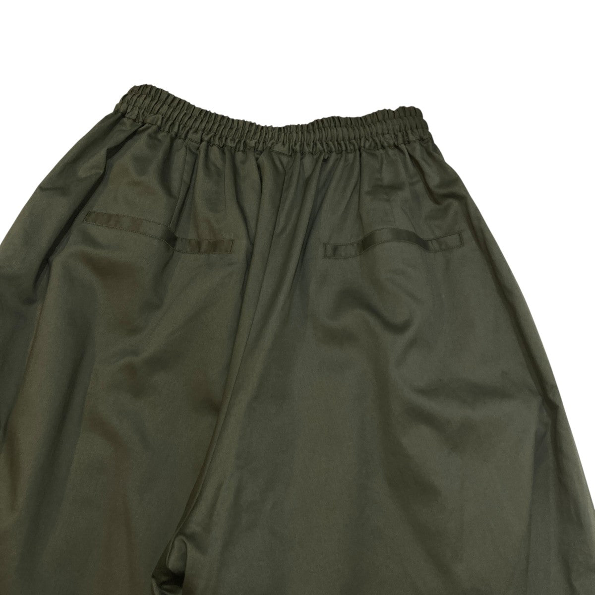 Silicon Poplin Two Tuck Easy Wide PantsイージーパンツGL253-40185