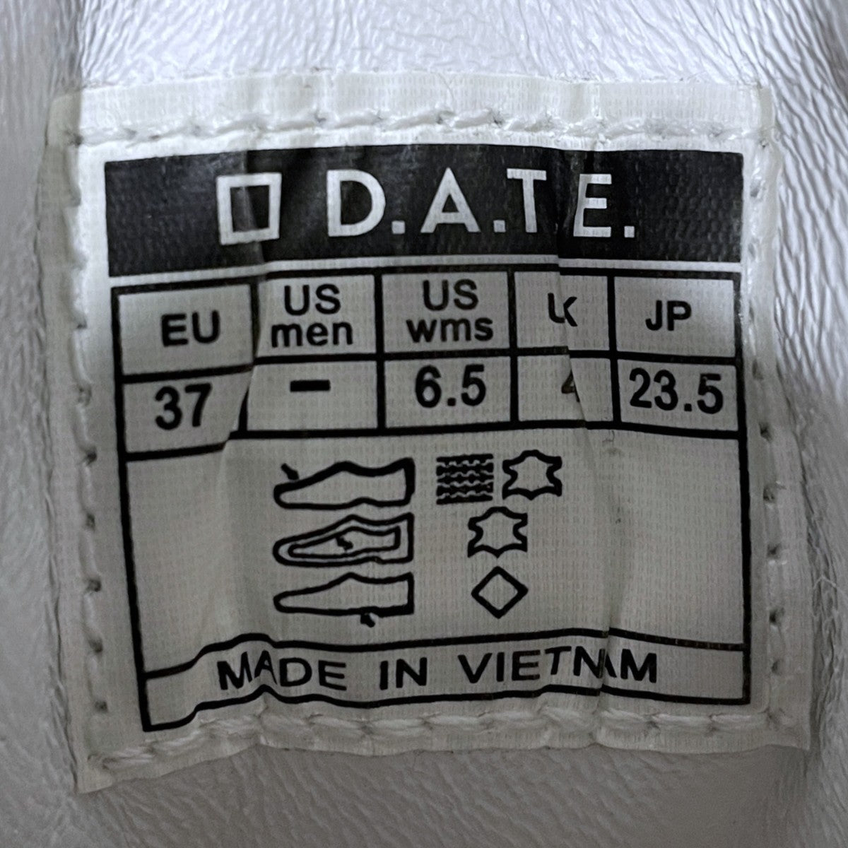 D．A．T．E． スニーカー ATHLETA NYLON アスレタ ナイロン W441-AT-NY-WB 古着・中古-9枚目のアイテム画像