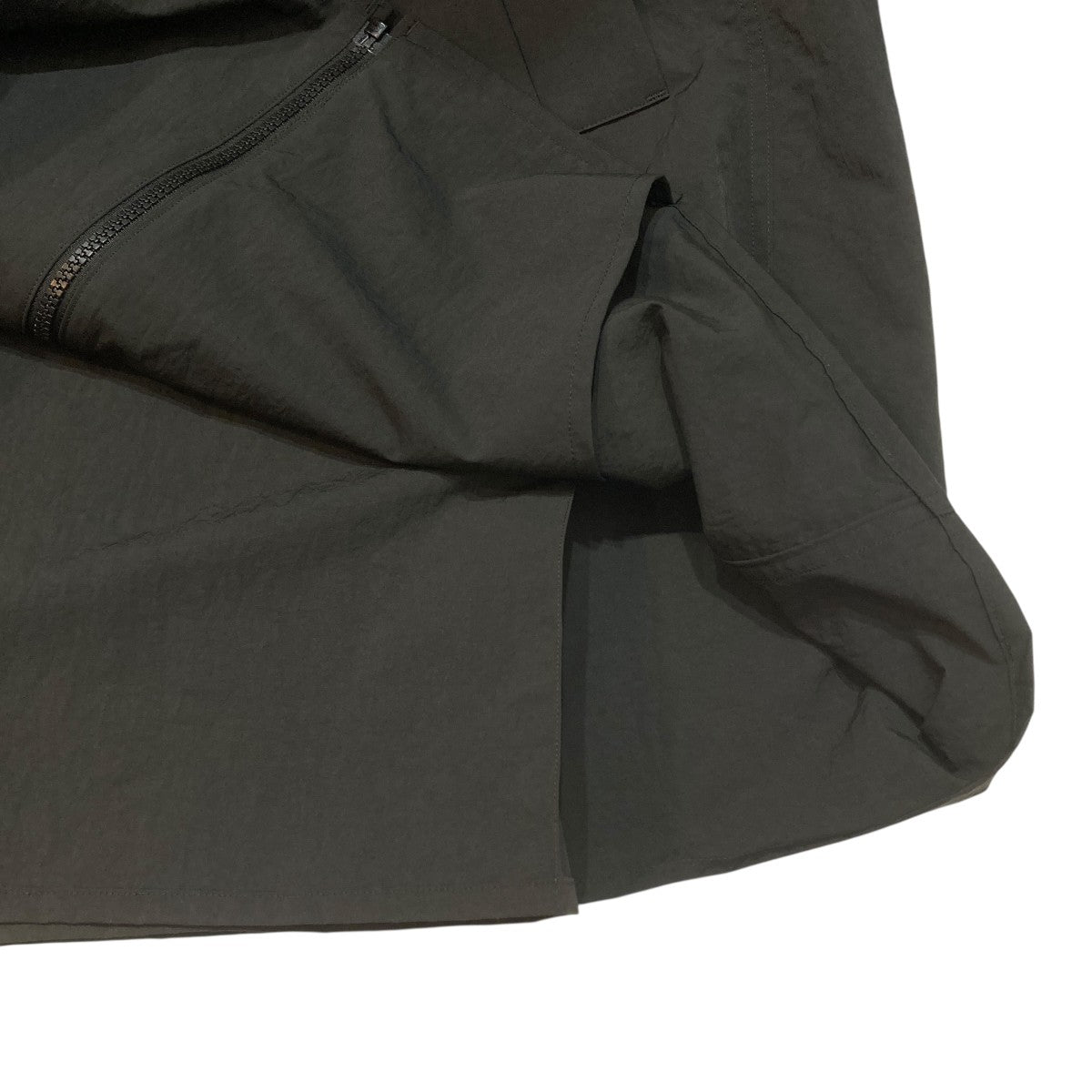 ZIP COAT WITH STAND COLLARコート13061501