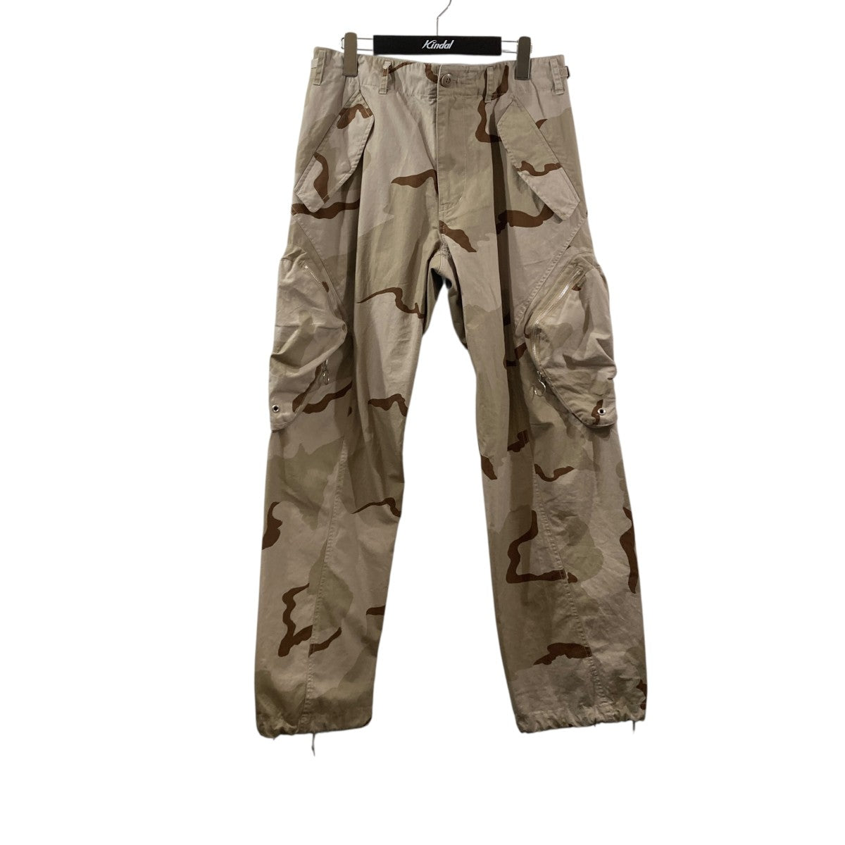 3D TWISTED CARGO PANTSカモフラージュカーゴパンツNF251P03